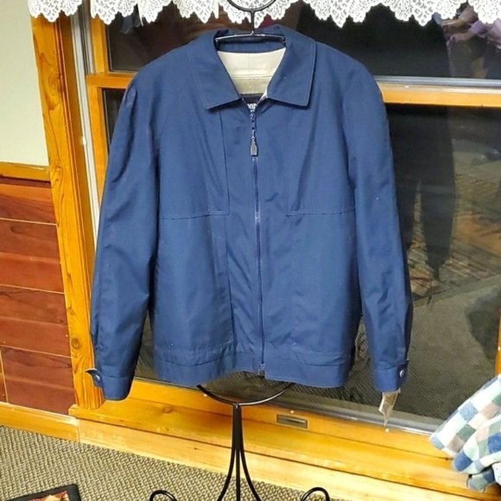 London Fog Zip Out Lining Zippered Pocketed‎ Winter Sz. 42R Jacket
